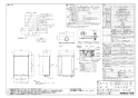 ノーリツ GT-1660AWX-H-2 BL 13A 取扱説明書 施工説明書 納入仕様図 ガスふろ給湯器 16号 スタンダード(フルオート) PS扉内上方排気延長形 納入仕様図1