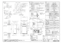 ノーリツ GT-2460AWX-2 BL 13A 取扱説明書 施工説明書 納入仕様図 ガスふろ給湯器 24号 スタンダード(フルオート) 屋外壁掛形 納入仕様図1