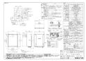 ノーリツ GT-C1662AWX-TB-2 BL 13A 取扱説明書 施工説明書 納入仕様図 設置フリー形 ガスふろ給湯器 ECOジョーズ ユコアGT スタンダード フルオート PS扉内後方排気延長設置形 16号 納入仕様図1