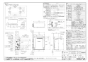 ノーリツ GT-C2062SARX-2 BL 13A 取扱説明書 施工説明書 納入仕様図 ノーリツ 設置フリー形 ガスふろ給湯器 ユコアGT ECOジョーズ シンプル オート 20号 屋外据置形 納入仕様図1