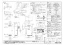 ノーリツ GT-C2462SAWX-L-2 BL 13A 取扱説明書 施工説明書 納入仕様図 設置フリー形 ガスふろ給湯器 ECOジョーズ ユコアGT シンプル オート PSアルコーブ設置形 24号 納入仕様図1