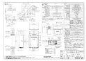 ノーリツ GT-CV1662AWX-PS-2 BL 13A 取扱説明書 施工説明書 納入仕様図 設置フリー形 ガスふろ給湯器 ECOジョーズ ユコアGT スタンダード フルオート PS標準設置形 16号 納入仕様図1