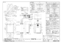 ノーリツ GT-CV2062AWX-T-2 BL 13A 取扱説明書 施工説明書 納入仕様図 設置フリー形 ガスふろ給湯器 ECOジョーズ ユコアGT スタンダード フルオート PS扉内設置形 20号 納入仕様図1