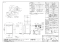 GT-CV2062AWX-TB-2 BL 取扱説明書 施工説明書 納入仕様図 設置フリー形 ガスふろ給湯器 ECOジョーズ ユコアGT スタンダード フルオート PS扉内後方排気延長設置形 20号 納入仕様図1