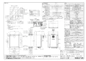 ノーリツ GT-CV2062SAWX-T-2 BL 13A 取扱説明書 施工説明書 納入仕様図 設置フリー形 ガスふろ給湯器 ECOジョーズ ユコアGT シンプル オート PS扉内設置形 20号 納入仕様図1