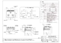 ノーリツ N3S12PWAS6STE 13A 取扱説明書 商品図面 施工説明書 ビルトインコンロ ピアット マルチグリル 商品図面1