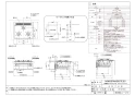 ノーリツ N3WS3PWAS6STESC 13A 取扱説明書 商品図面 施工説明書 ビルトインコンロ ピアット ワイドグリル 商品図面1