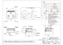 ノーリツ N3WS3PWASKSTEC 13A 取扱説明書 商品図面 施工説明書 ビルトインコンロ ピアット ワイドグリル 商品図面1