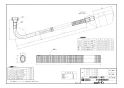 YP0101HM 施工説明書 納入仕様図 湯沸かし用出湯管/600型 納入仕様図1