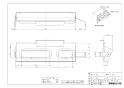 ノーリツ ハイキカバ-C67 商品図面 施工説明書 排気カバーC67 商品図面1