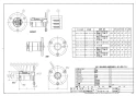オンダ製作所 WJ8-1313-S 商品図面 ダブルロックジョイント WJ8型配管アダプタ－ 13AxRc1/2 商品図面1