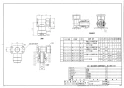 オンダ製作所 WL5-1313-S 商品図面 ダブルロックジョイント WL5型座付水栓エルボ 13AxRp1/2 商品図面1