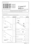 パナソニック AD-KZ0482-GA 取扱説明書 商品図面 うす型コンパクトタイプ用 前パネルセット 取扱説明書1