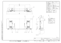 パナソニック AD-KZ0482-GA 取扱説明書 商品図面 うす型コンパクトタイプ用 前パネルセット 商品図面1