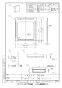 パナソニック AD-KZ111A 商品図面 施工説明書 1口ビルトインタイプ 取付け枠 商品図面1