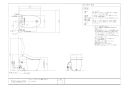 パナソニック CH1500PFNK 取扱説明書 商品図面 施工説明書 アラウーノL150シリーズ タイプ0 商品図面1