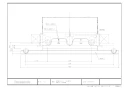 パナソニック CWFBT21K 商品図面 室内物干しユニット竿受けセット 商品図面1