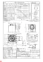 パナソニック FY-17B7V 商品図面 天埋換気扇（鋼板）常時換気付ルーバー別売 商品図面1