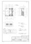 パナソニック FY-CWP06-K 商品図面 施工説明書 二層管パイプフード 商品図面1