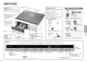 KZ-L32AK 取扱説明書 商品図面 施工説明書 IHクッキングヒーター ビルトインタイプ Lシリーズ 取扱説明書4