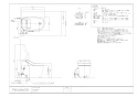 パナソニック CH160F 商品図面 施工説明書 アラウーノS160 配管セット 商品図面1