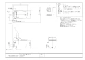 パナソニック CH160FP 商品図面 施工説明書 アラウーノS160 配管セット 商品図面1