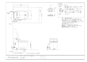 パナソニック CH160FW 商品図面 施工説明書 アラウーノS160  商品図面1