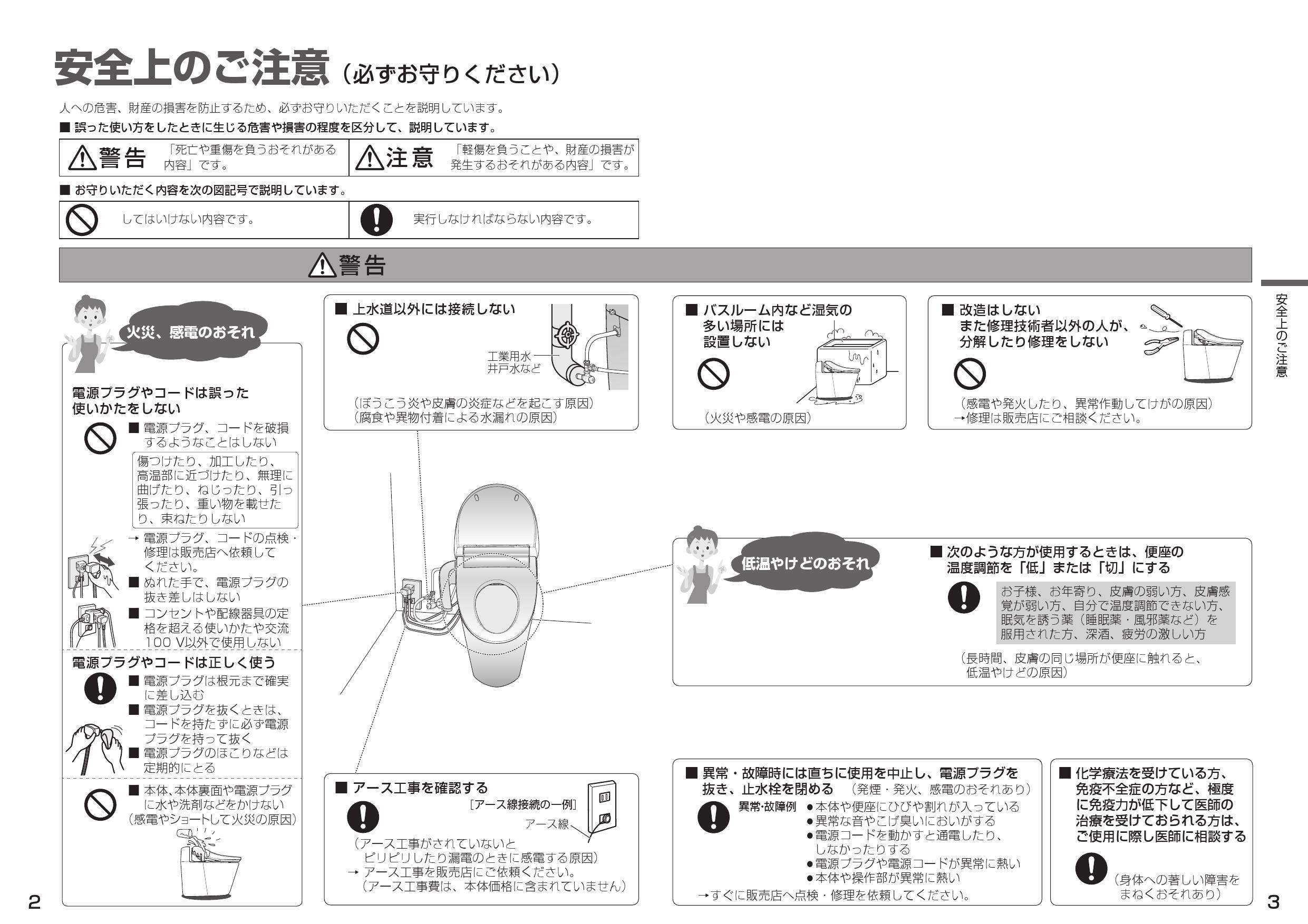 パナソニック CH329AWS取扱説明書 施工説明書 | 通販 プロストア 