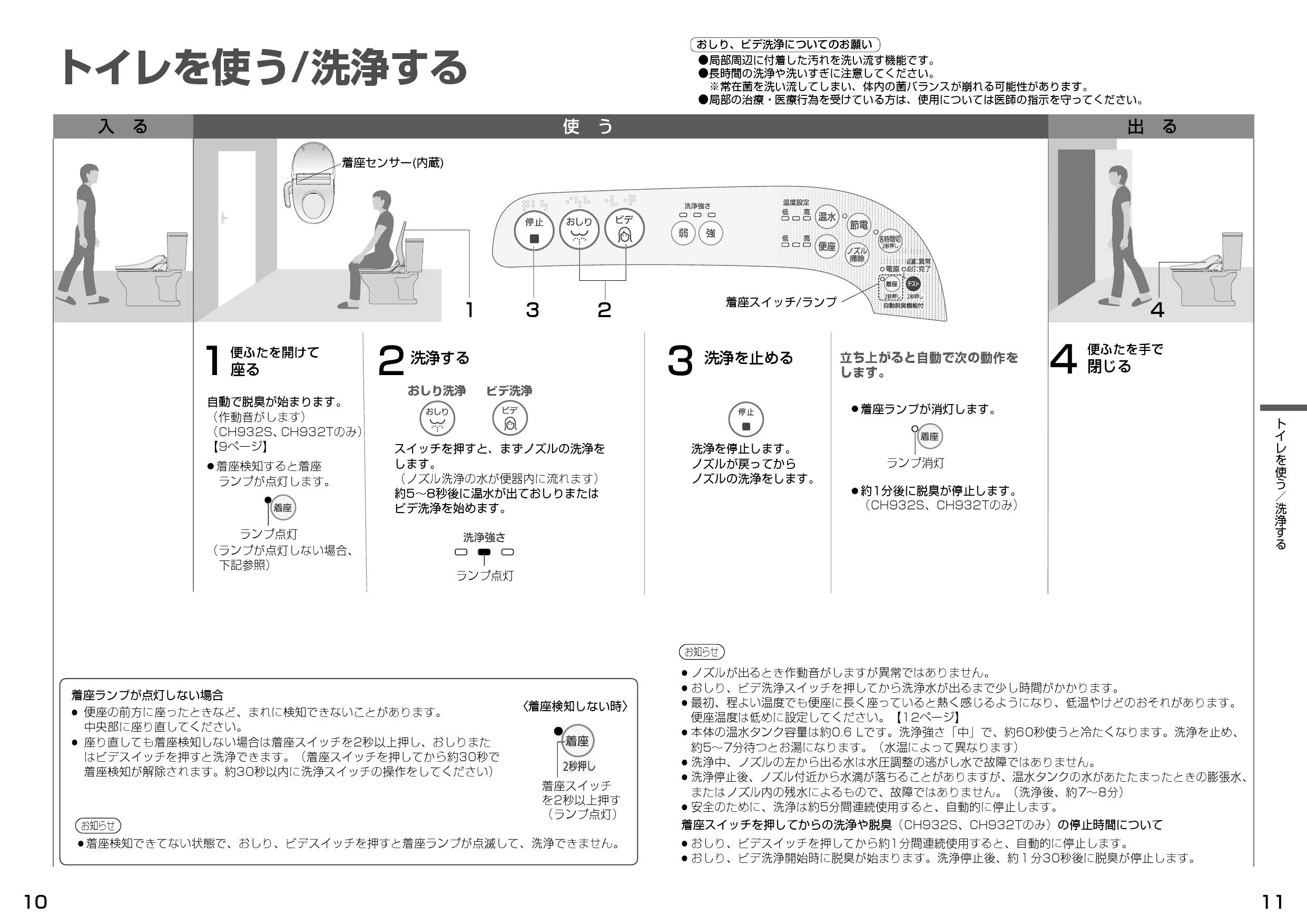 パナソニック CH932SWS取扱説明書 商品図面 施工説明書 | 通販 プロ