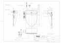 CS232B+SH232BA+TCF2223E 取扱説明書 商品図面 施工説明書 分解図 ピュアレストQR+ウォシュレットBV2セット 商品図面1