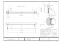 パナソニック CWFBT8102W 商品図面 ホシ姫サマ 室内物干しユニット 手動・壁付け・ロングサイズ　操作右ひも仕様 標準仕様 商品図面1