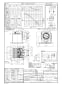 パナソニック XFY-17B7/84 取扱説明書 商品図面 施工説明書 天埋換気扇 本体・ルーバーセット 商品図面1