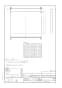 パナソニック FY-MH946D-K 商品図面 レンジフード 幕板 商品図面1