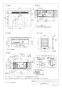 パナソニック KZ-YSF37S 取扱説明書 商品図面 施工説明書 IHクッキングヒーター ビルトインタイプ YSシリーズ YSFタイプ 商品図面1