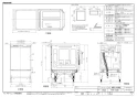 パナソニック NP-45RD7S 取扱説明書 商品図面 施工説明書 ビルトイン食器洗い乾燥機 幅45cm FULLオープン R7シリーズ /ディープ 商品図面1