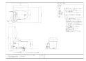 パナソニック XCH1502DSNBK 取扱説明書 商品図面 施工説明書 分解図 アラウーノL150シリーズ タイプ2 商品図面1