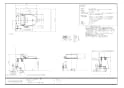 パナソニック XCH3013WS 取扱説明書 商品図面 施工説明書 アラウーノＶ 専用トワレS3 商品図面1