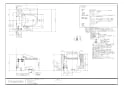 パナソニック XCH3018RWS 取扱説明書 商品図面 施工説明書 アラウーノＶリフォームタイプ 暖房便座セット 商品図面1