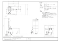 パナソニック XCH301RWST アラウーノＶ 便座なし 取扱説明書 商品図面 施工説明書 アラウーノＶ 便座なし 商品図面1