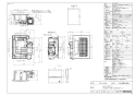 リンナイ RBH-C3301K1 取扱説明書 商品図面 施工説明書 温水式浴室暖房乾燥機 天井埋込型 コンパクトタイプ 商品図面1