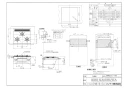 リンナイ RHS31W32L23RSTW 13A 取扱説明書 商品図面 施工説明書 ビルトインコンロ リッセ 商品図面1