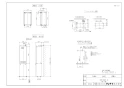 リンナイ ROP-9201-G 商品図面 施工説明書 据置台 商品図面1