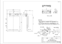 リンナイ ROP-U301-24 商品図面 施工説明書 排気カバー 商品図面1