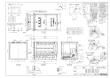 リンナイ RSW-405A-B 取扱説明書 商品図面 施工説明書 食器洗乾燥機 商品図面1