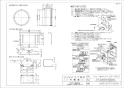 リンナイ UOP-TAR113 商品図面 施工説明書 アルコーブ扉内アダプタ 商品図面1