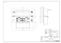 リンナイ BC-243VN-HOL 取扱説明書 商品図面 施工説明書 器具仕様書 ふろ給湯器 浴室単独設置用リモコン 商品図面1