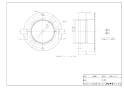 リンナイ DG-80A 取扱説明書 商品図面 排湿口ガイド 商品図面1