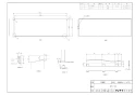 リンナイ DPC-100 取扱説明書 商品図面 排湿管カバー 商品図面1