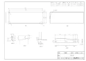 リンナイ DPC-80 取扱説明書 商品図面 排湿管カバー 商品図面1