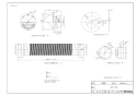 リンナイ DPS-100A 商品図面 施工説明書 排湿管セット 商品図面1